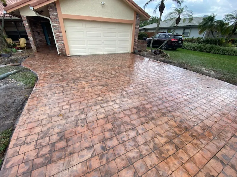 Concrete Patio Installation in Pembroke Pines